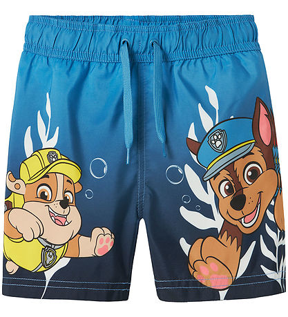 Name It Sund stuttbuxur - NmmMabbe - Paw Patrol - Parísar Blue