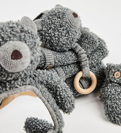 Smallstuff Musical Mobile - Wool - Grey Melange