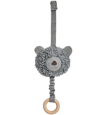 Smallstuff Musical Mobile - Wool - Grey Melange