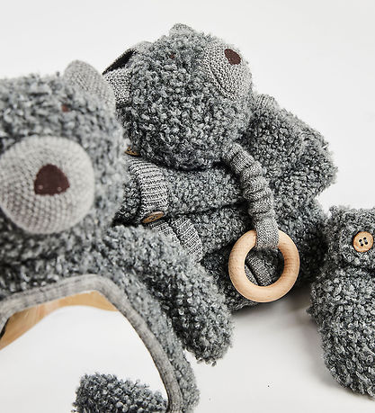 Smallstuff Activity Toy - Wool - Grey