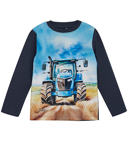 Minymo Blouse - Blue Nights w. Print