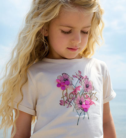 Minymo T-shirt - White Swan