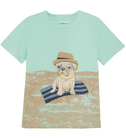 Minymo T-shirt - Yucca Turquoise