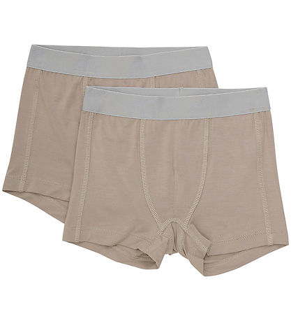 Minymo Boxers - 2-Pack - Viscose - Simply Taupe