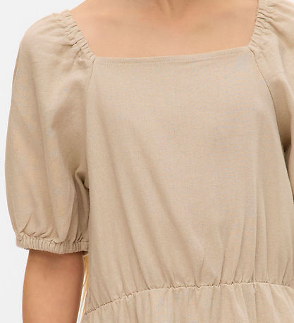 Vero Moda Girl Klänning - VmMymilo - Silver Foder