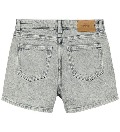 Vero Moda Girl Stuttbuxur - VmTess - Light Grey Gallaefni