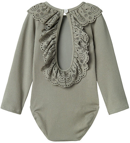 Lil' Atelier Badeanzug - NmfFola - Forst Fog