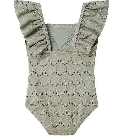 Lil' Atelier Swimsuit - NmfFelony - Forest Fog