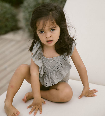Lil' Atelier Swimsuit - NmfFelony - Forest Fog
