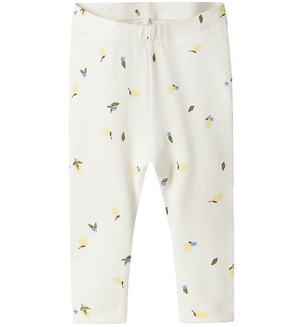 Name It Bodysuit l/e - NmfFilly - Cloud Dansari M. Sítrónur/Blóm