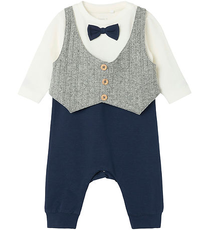 Name It Strampler - NbmFidus - Navy Blazer/Melange