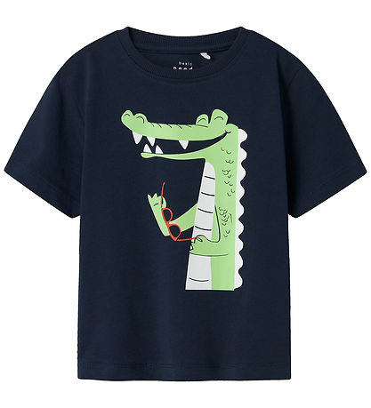 Name It Stuttermabolur - NmmVagno - Dökkblátt Blazer/Alligator