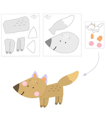 Djeco Creation Set - Finger Paint - Messy Fun