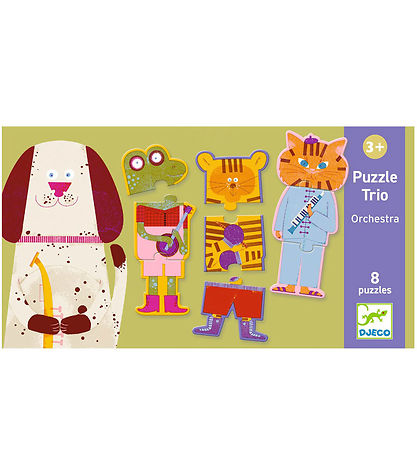 Djeco Jigsaw Puzzle - 24 Bricks - Orchestra