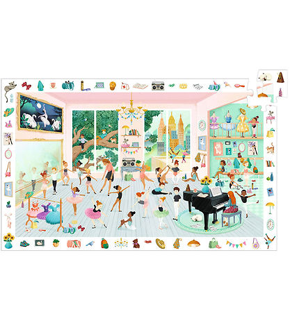 Djeco Jigsaw Puzzle - 100 Bricks - The Dance School