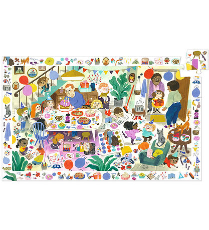 Djeco Jigsaw Puzzle - 54 Bricks - Birthday Party