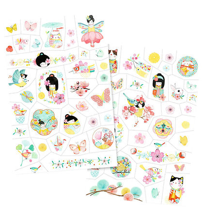 Djeco Tatuoinnit - Sakura - 50+ Tatuoinnit