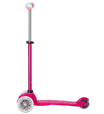 Micro Scooter - Mini2grow Deluxe Magic LED - Pink