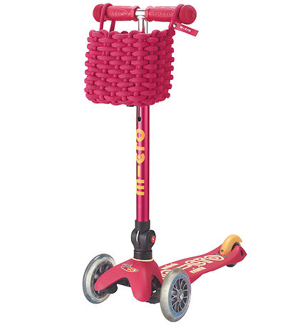 Micro Korg Till Sparkcyklar - Fyrkant - Rosa