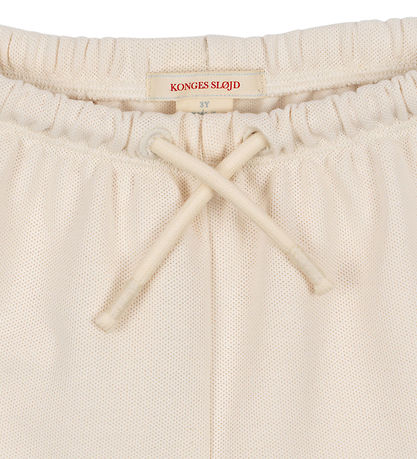 Konges Sløjd Stuttbuxur - Florian - Antique White