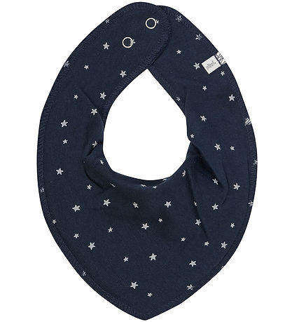 Pippi Teething Bib - Pointy - 3-Pack - Dark Navy