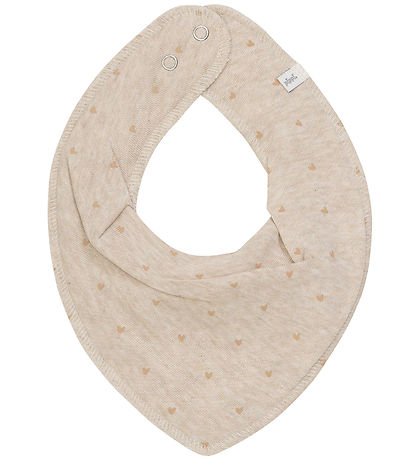 Pippi Teething Bib - Pointy - 3-Pack - Burlwood