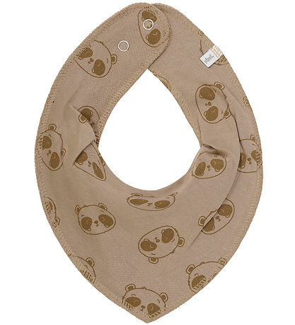 Pippi Teething Bib - Pointy - 3-Pack - Marshmallow White