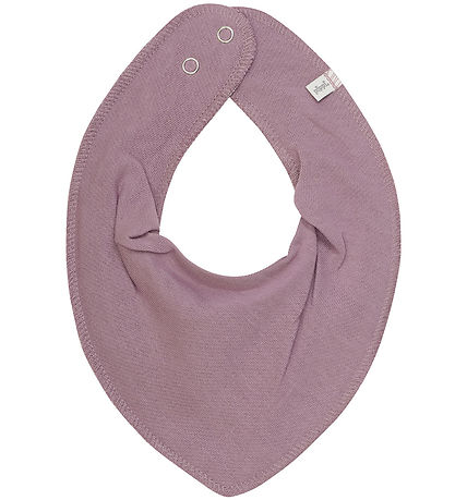 Pippi Teething Bib - Pointy - Elderberry