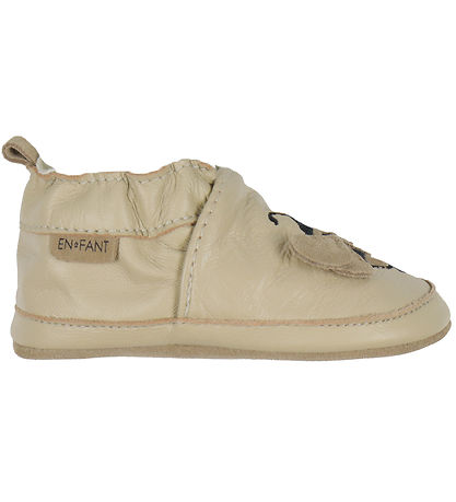 Chaussures en cuir à semelle souple En Fant - Appliqué - White P