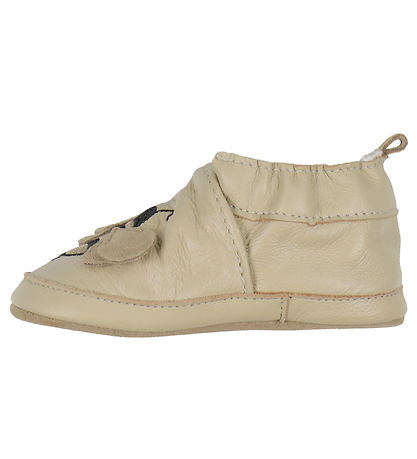 Chaussures en cuir à semelle souple En Fant - Appliqué - White P