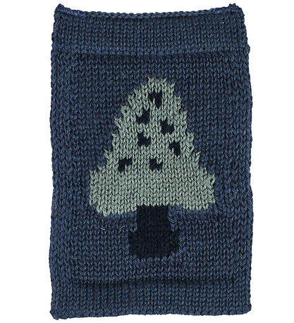 Smallstuff Knitted Flag - Sponge - Blue