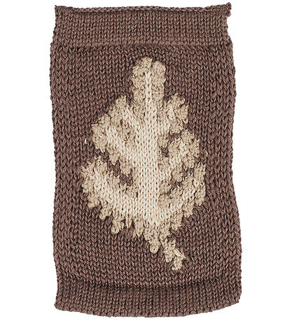 Smallstuff Knitted Flag - Leaf - Natural