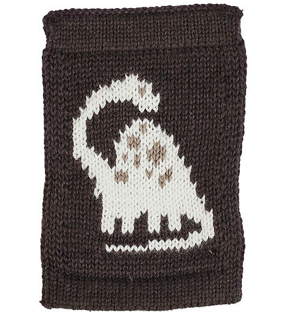Smallstuff Knitted Flag - Dinosaur - Natural