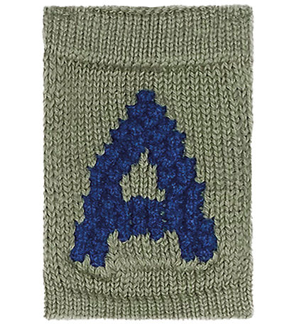 Smallstuff Stickat Buchstabe - A - Blaues Alphabet