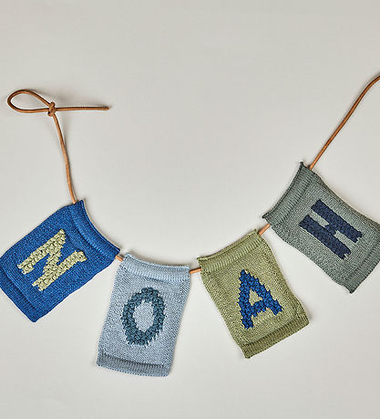 Smallstuff Stickat Buchstabe - H - Blaues Alphabet