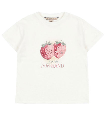 Konges Sløjd Stuttermabolur - Era - Off White/Jam