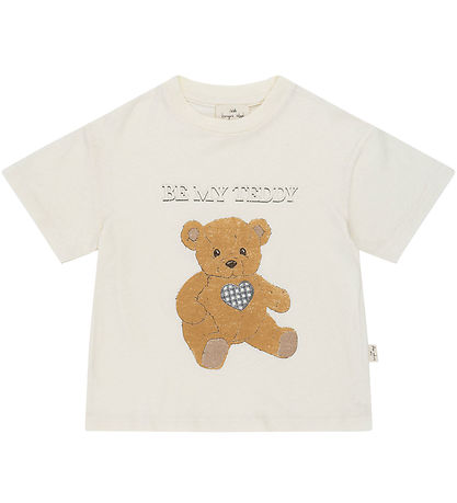 Konges Sløjd Stuttermabolur - Era - Teddy Bear