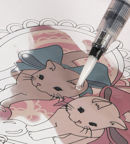 Konges Sløjd Magic Colouring Book - Heart