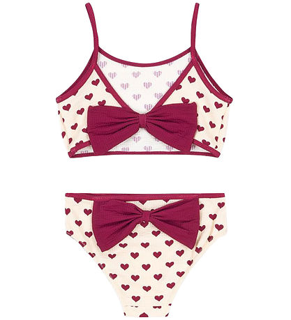 Konges Sløjd Bikini - Bowie - Heart Sangria