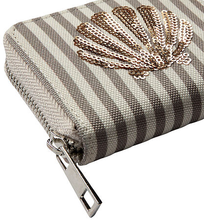 Sofie Schnoor Wallet - Brown Thin Stripe