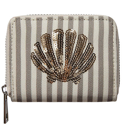 Sofie Schnoor Wallet - Brown Thin Stripe