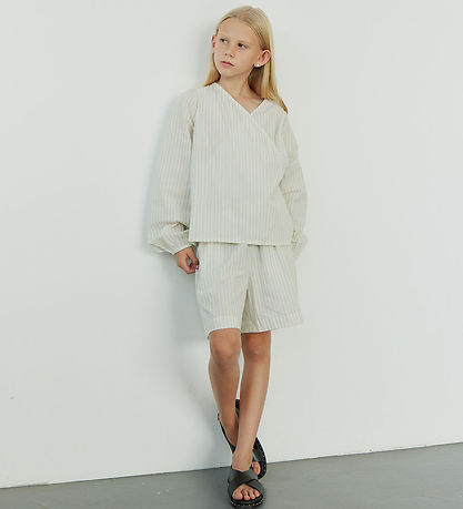 Sofie Schnoor Shorts - Zahrasy - Antique White w. Stripes