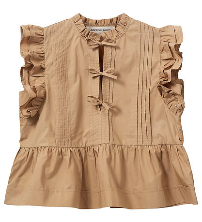 Sofie Schnoor Top - Juliettesy - Camel