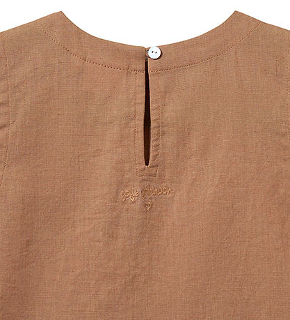 Sofie Schnoor Topp - Bomull/Lin - Ezmask - Rose Brown