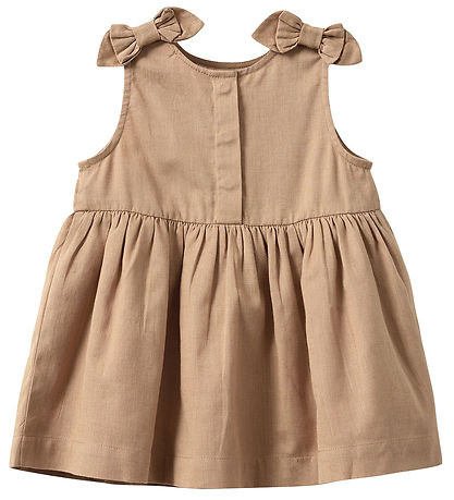 Sofie Schnoor Klänning - Bomull/Lin - Gladysb - Soft Brown