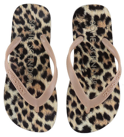 Sofie Schnoor Flip Flops - Vandasy - Leopard