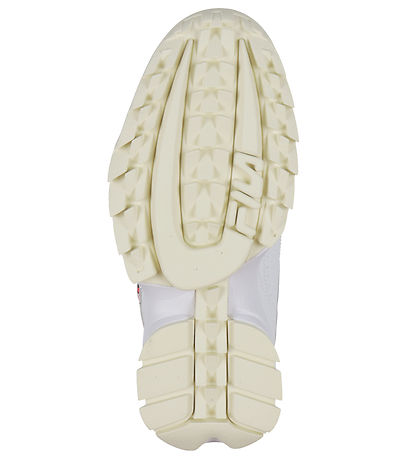 Fila Skór - Disruptor P Unglingar - Hvítur/Leopard