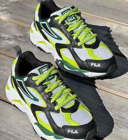 Fila Schuhe - CR-CW02 Ray Tracer - Schwarz/Acid Lime