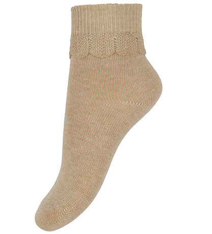 Konges Sløjd Socks - 3-Pack - Frill - Sand/Optic White/Raspberry