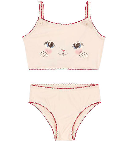 Konges Sløjd Bikíní - Kitty - Soft Bleikt